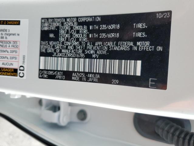 2024 LEXUS NX 350H BA - JTJGKCEZXR5016785