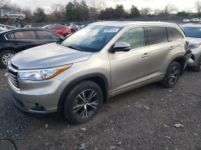 2016 Toyota Highlander XLE