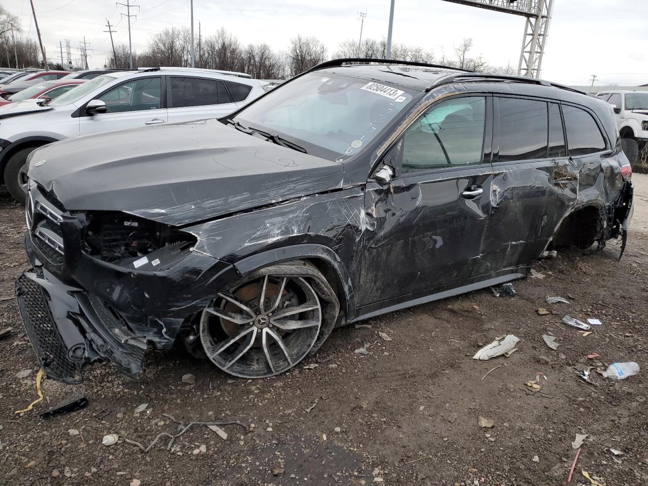 2022 Mercedes-benz Gls At Oh - Columbus, Copart Lot 82504413 