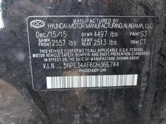 5NPE34AF6GH366744 | 2016 HYUNDAI SONATA SPO