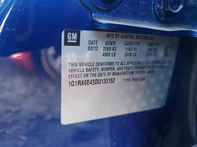 VIN 1G1RA6E43DU133152 2013 Chevrolet Volt no.12