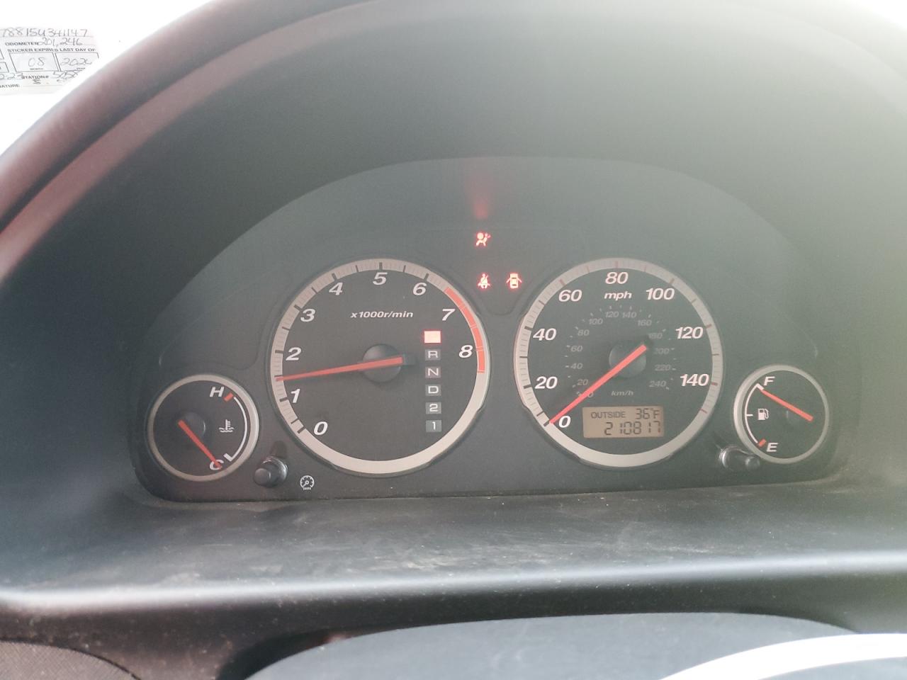 SHSRD78815U341147 2005 Honda Cr-V Ex