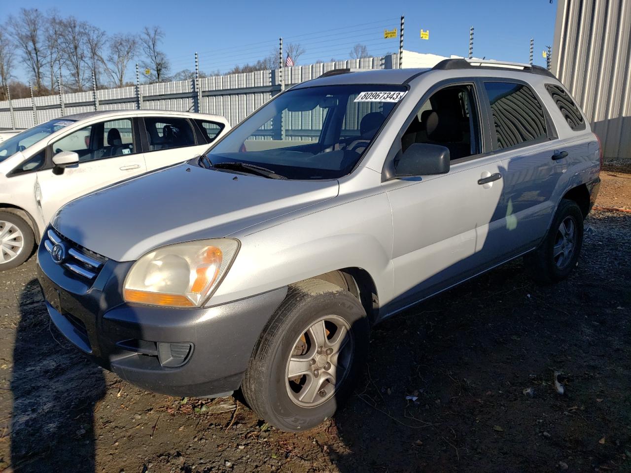 kndjf724487467775 KNDJF724487467775 2008 Kia Sportage Lx