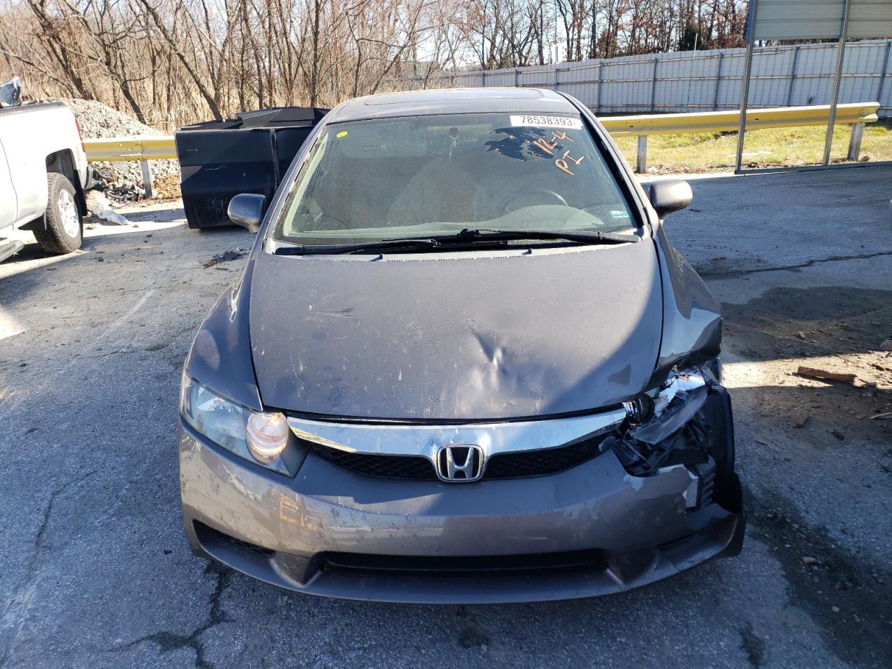 Lot #2874453957 2009 HONDA CIVIC EXL