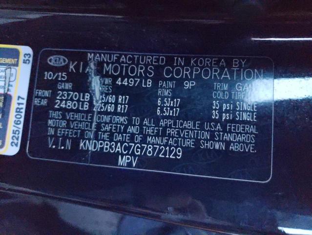 KNDPB3AC7G7872129 | 2016 KIA SPORTAGE L