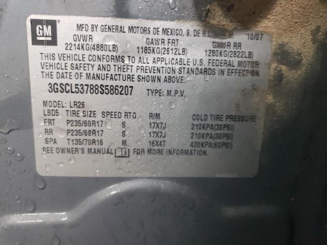 3GSCL53788S586207 2008 Saturn Vue Xr