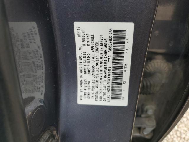 1HGCR2F52FA181415 | 2015 HONDA ACCORD SPO