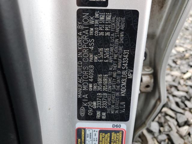 2020 KIA NIRO LXS KNDCM3LD8L5433431