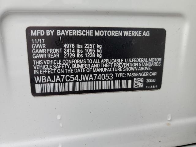 2018 BMW 530 XI - WBAJA7C54JWA74053