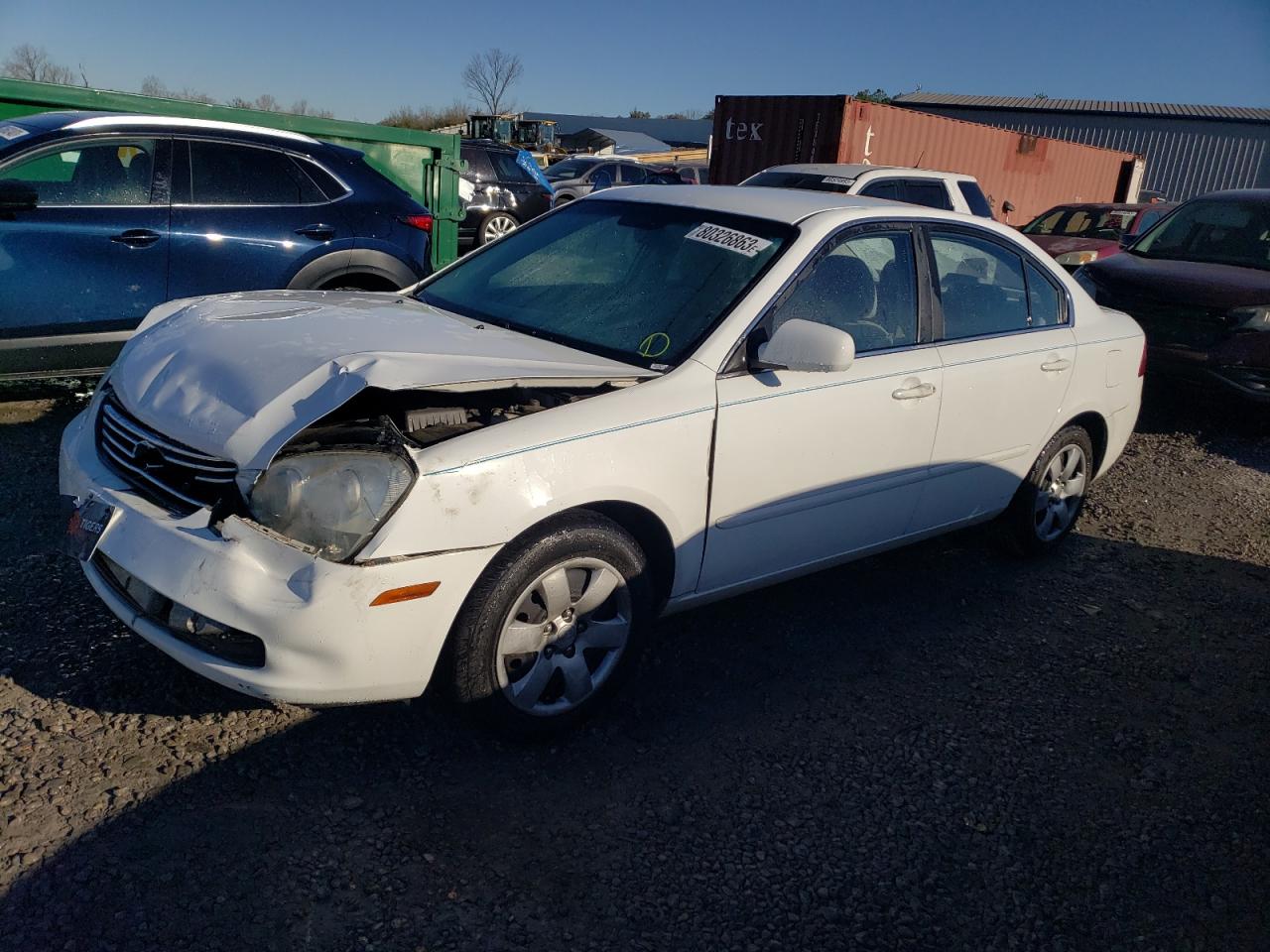 KNAGE123285220684 2008 Kia Optima Lx