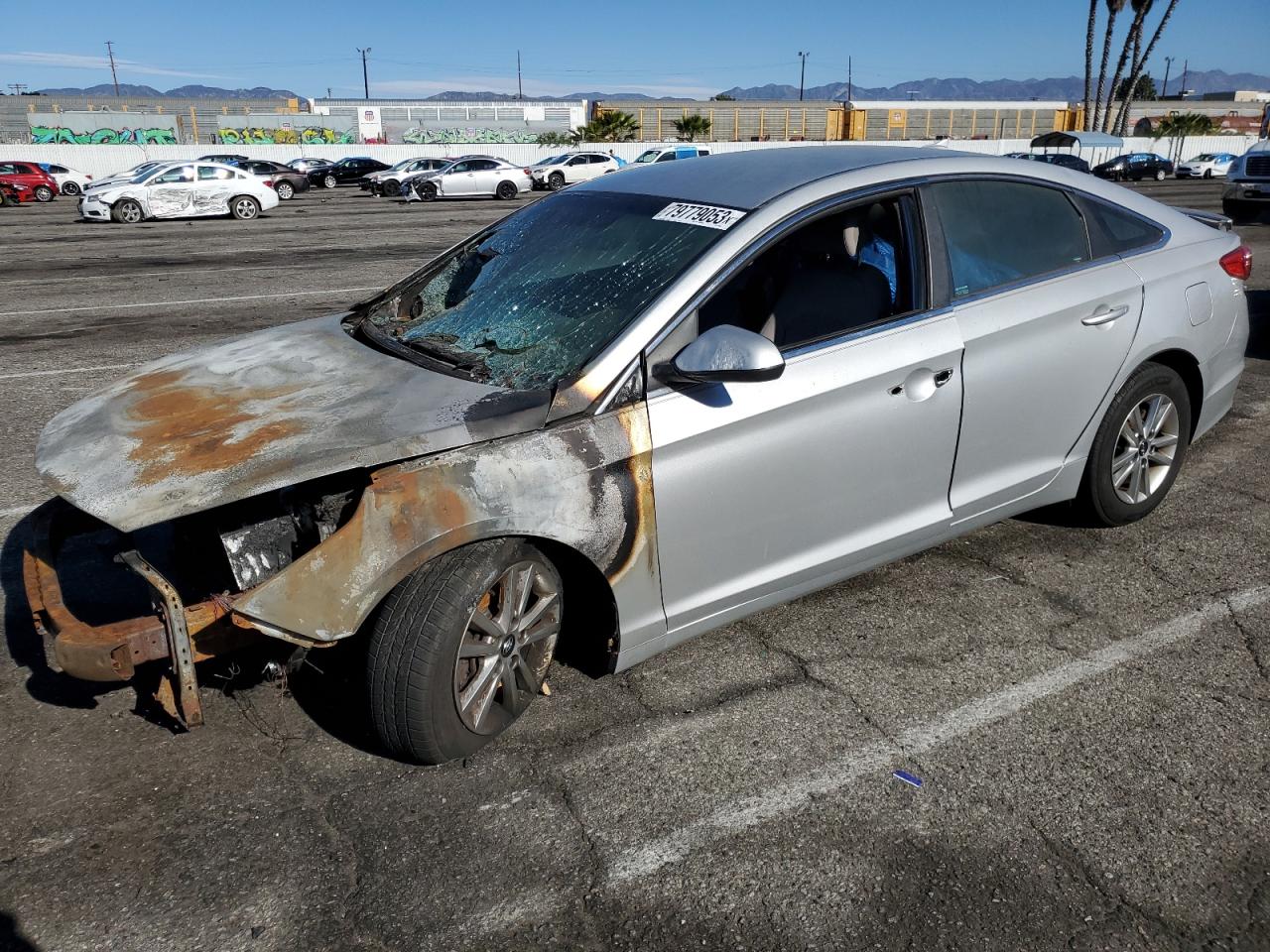 Lot #2698788656 2015 HYUNDAI SONATA SE