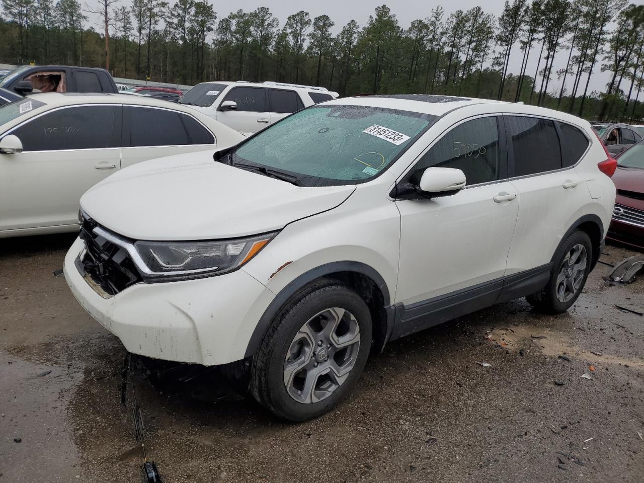 2018 Honda Cr-V Ex vin: 2HKRW1H59JH509116