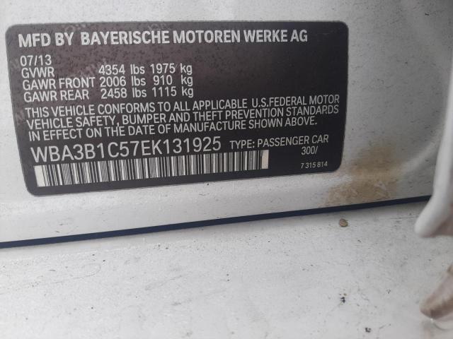 WBA3B1C57EK131925 | 2014 BMW 320 i