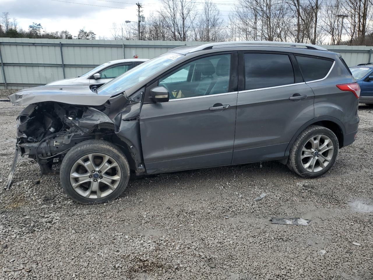 Lot #2339216025 2014 FORD ESCAPE TIT