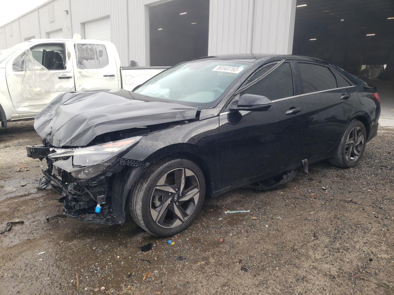 2021 Hyundai Elantra Sel vin: KMHLN4AG1MU122622