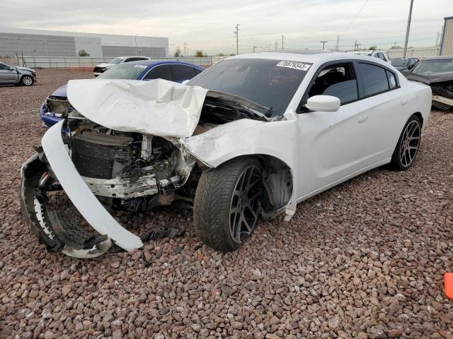 Lot #2468713039 2016 DODGE CHARGER R/ salvage car