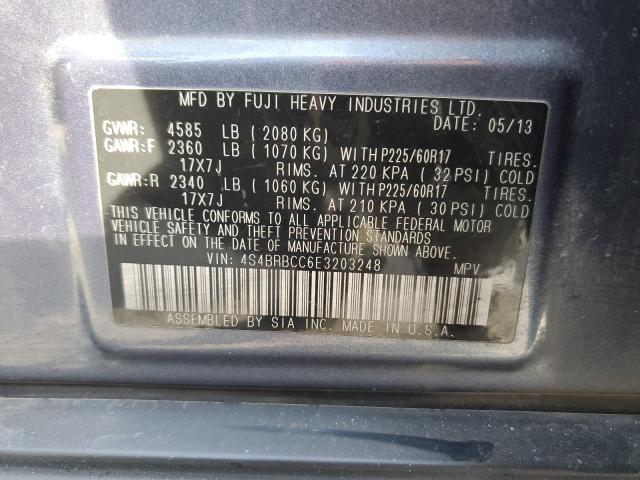 VIN 4S4BRBCC6E3203248 2014 Subaru Outback, 2.5I Pre... no.12