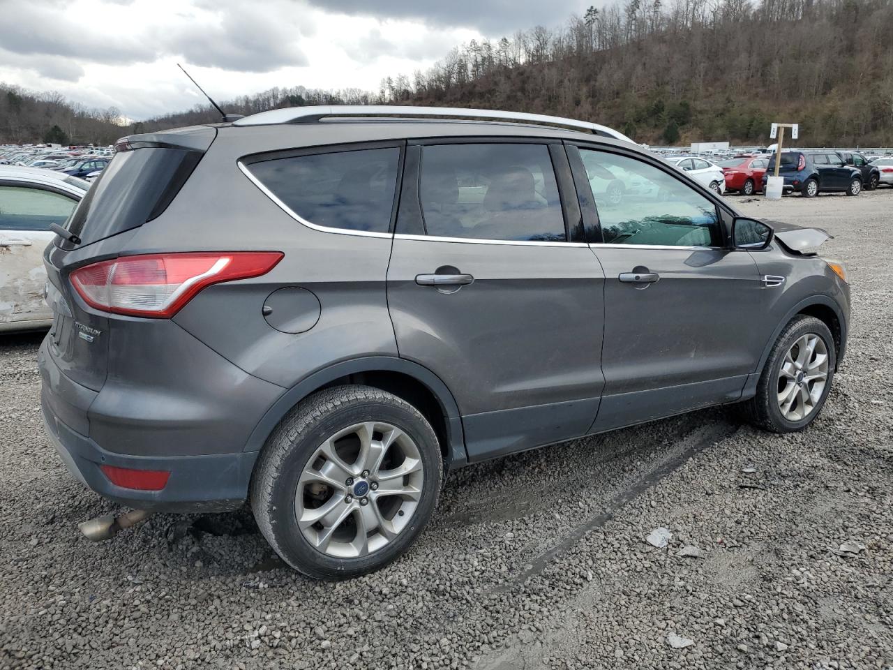 Lot #2339216025 2014 FORD ESCAPE TIT