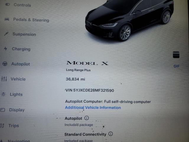 5YJXCDE28MF321590 Tesla Model X  9