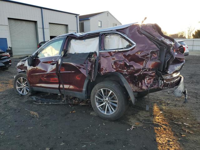 VIN 5TDJZRFH3KS917400 2019 Toyota Highlander, SE no.2