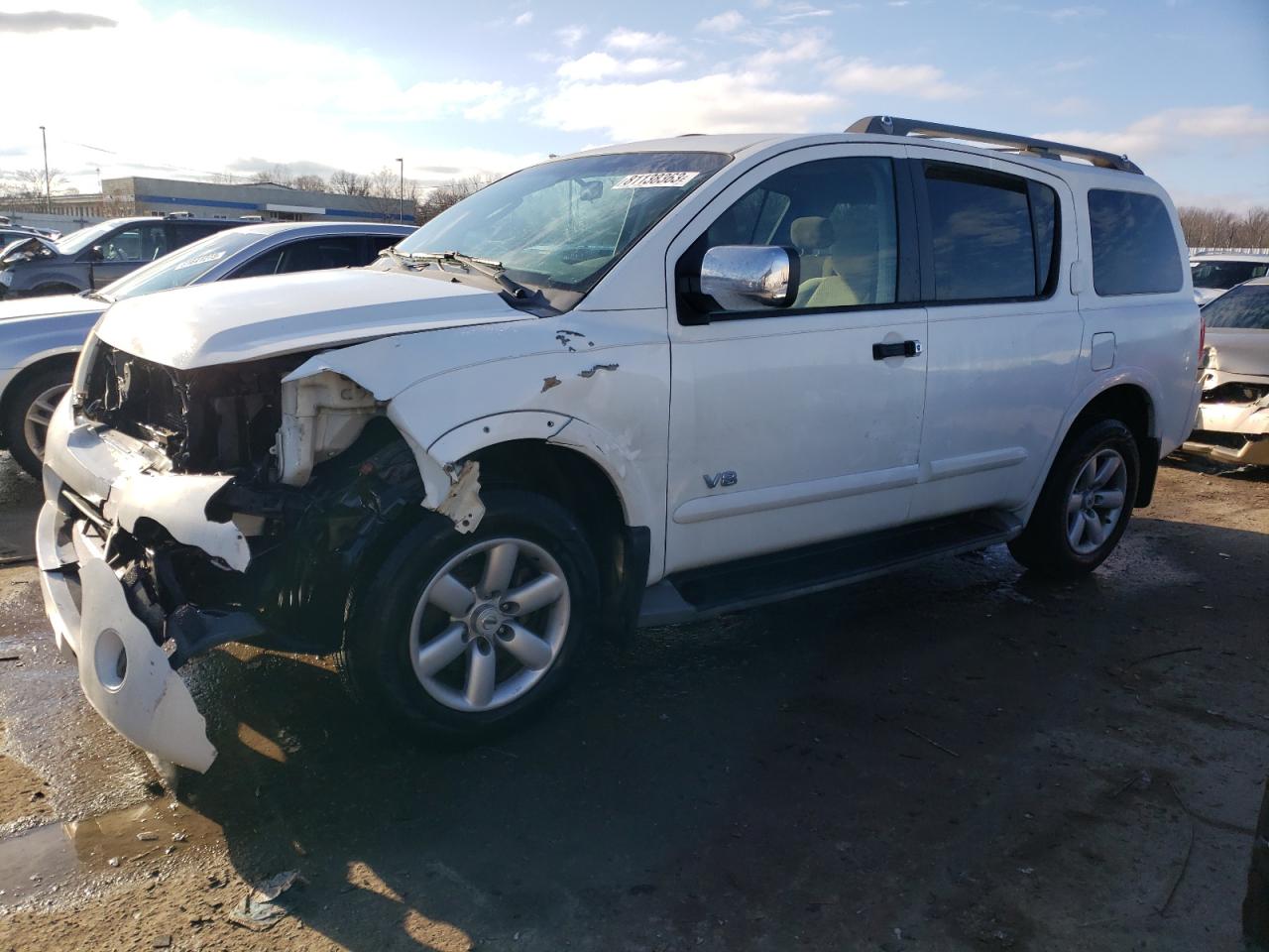 2008 Nissan Armada at KY Louisville Copart lot 81138363