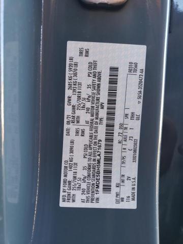 2021 Ford Bronco Base VIN: 1FMDE5BH5MLA71679 Lot: 80398773
