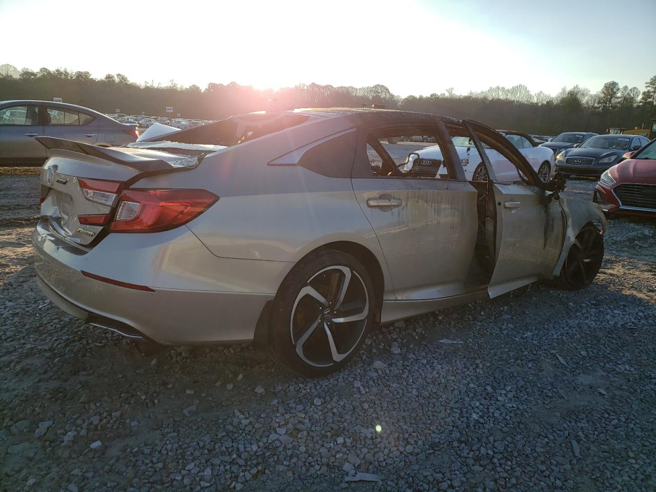 1HGCV1F14JA004442 2018 Honda Accord Lx