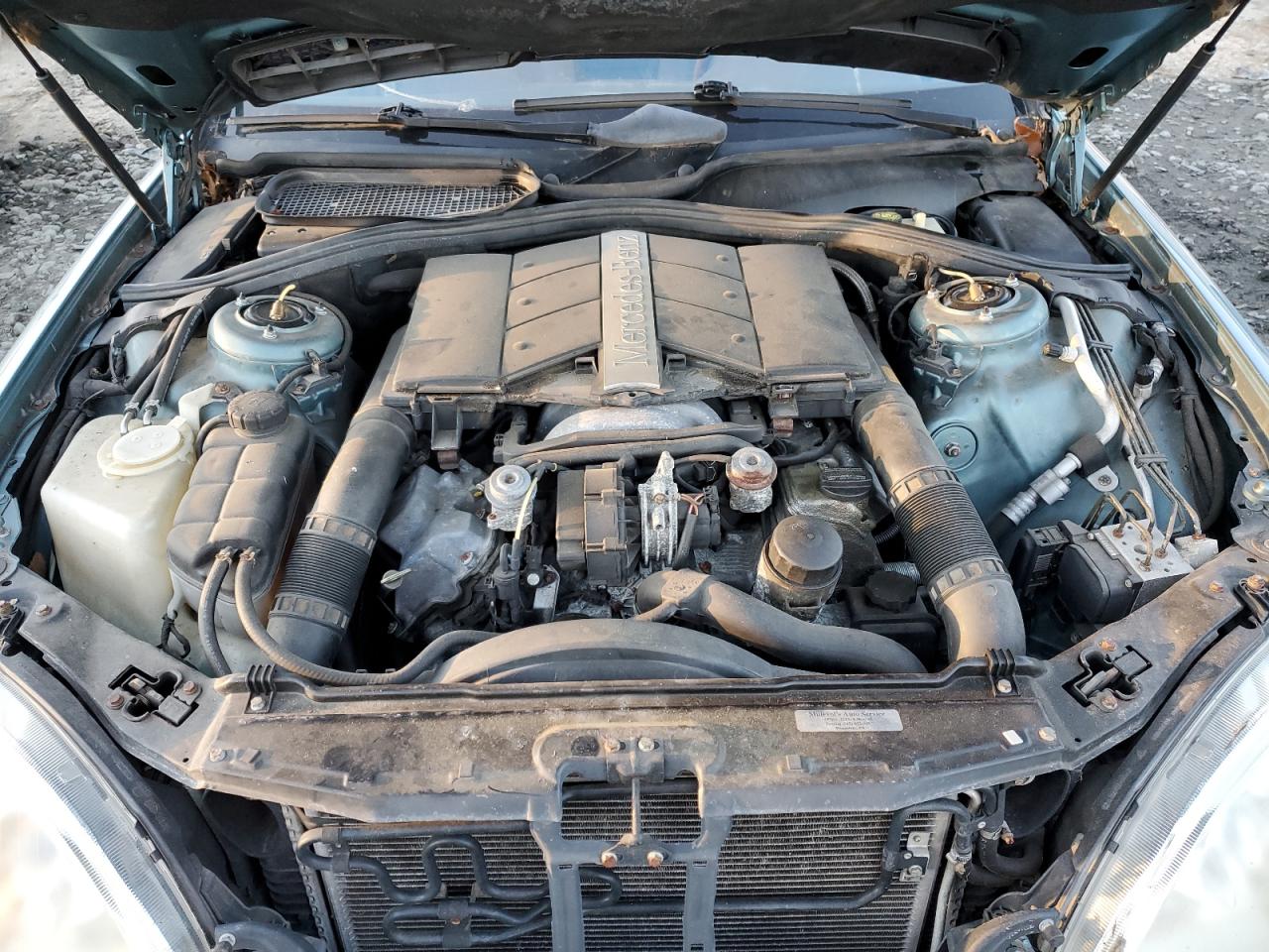 wdbng75j43a356606 WDBNG75J43A356606 2003 Mercedes-Benz S 500