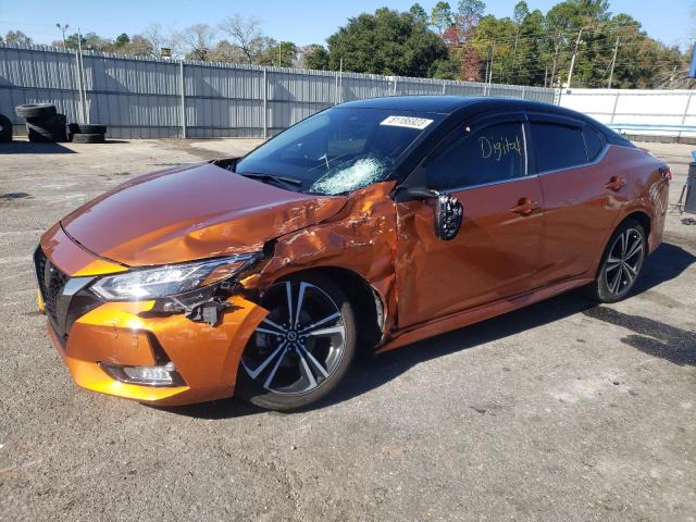 Lot #2339181652 2023 NISSAN SENTRA SR salvage car