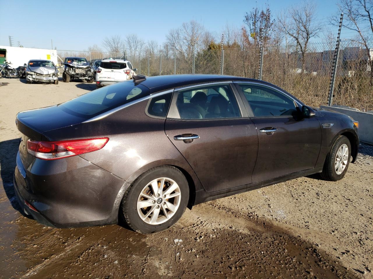 2018 Kia Optima Lx vin: KNAGT4L32J5235455