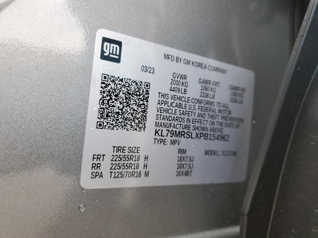 KL79MRSLXPB154962 | 2023 CHEVROLET TRAILBLAZE