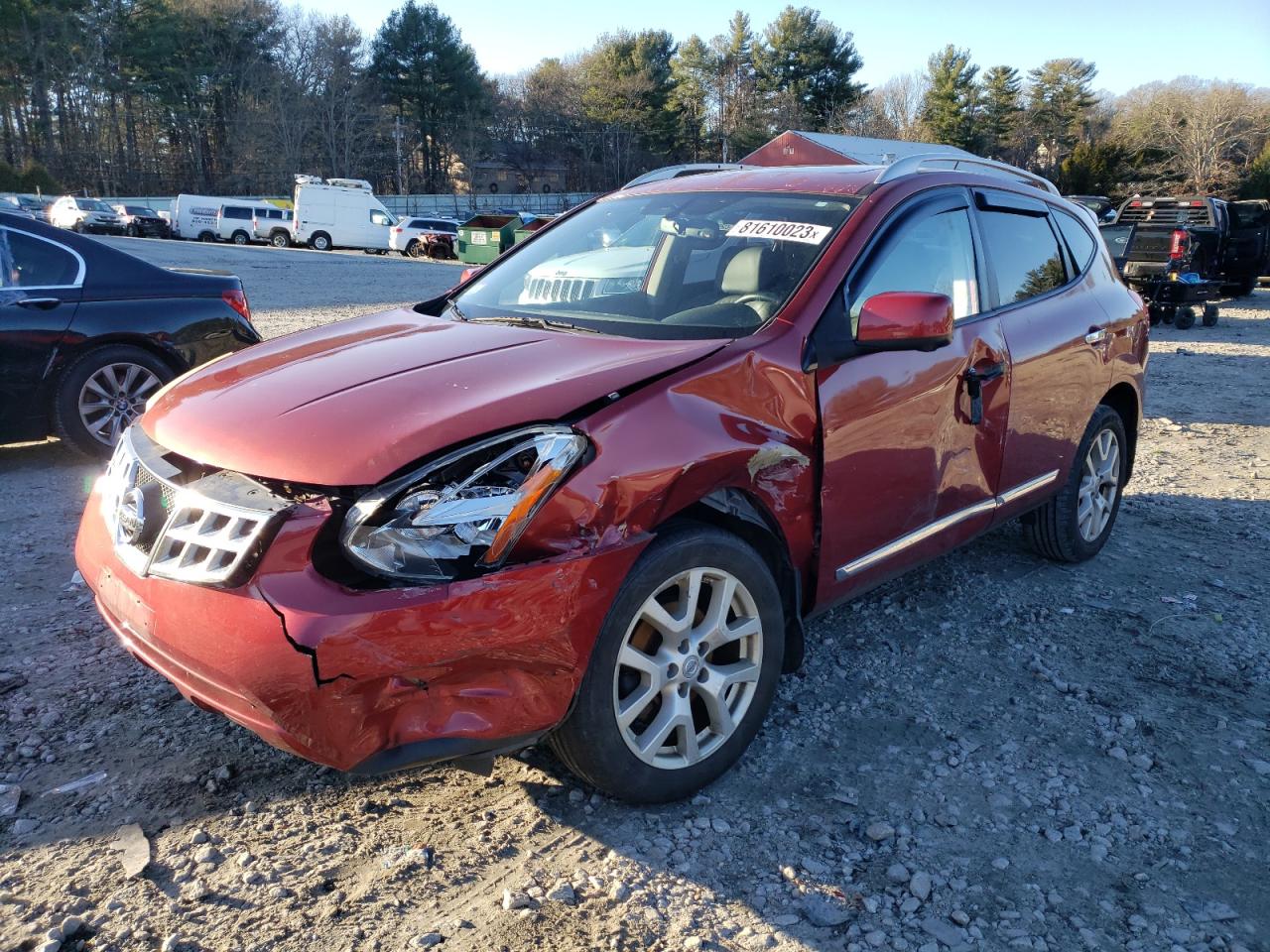JN8AS5MVXCW401224 2012 Nissan Rogue S