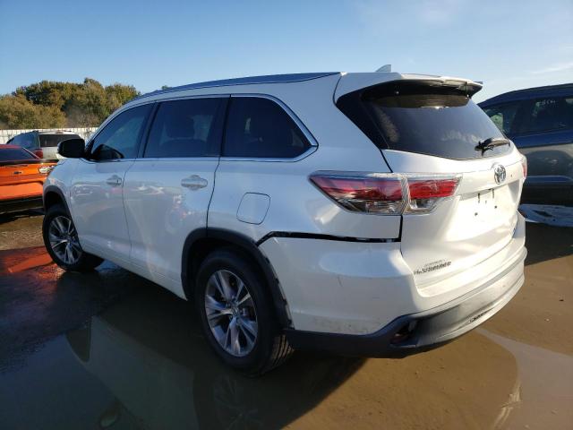 VIN 5TDKKRFH5FS117230 2015 Toyota Highlander, Xle no.2