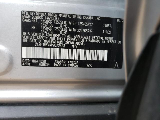 2T3F1RFV4PW372493 | 2023 TOYOTA RAV4 LE