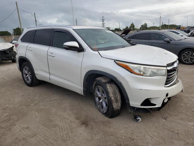 VIN 5TDKKRFHXFS042749 2015 Toyota Highlander, Xle no.4