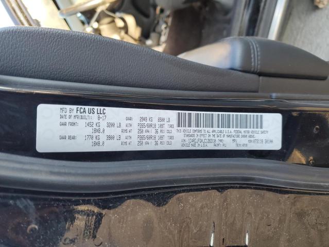 2018 DODGE DURANGO SS 1C4RDJFGXJC126310