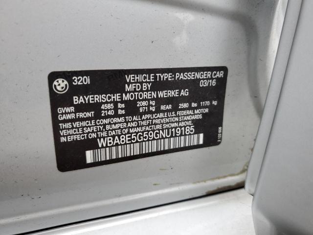 2016 BMW 320 XI - WBA8E5G59GNU19185