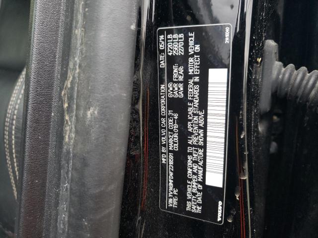 2015 VOLVO S60 PLATIN - YV149MFD4F2318591
