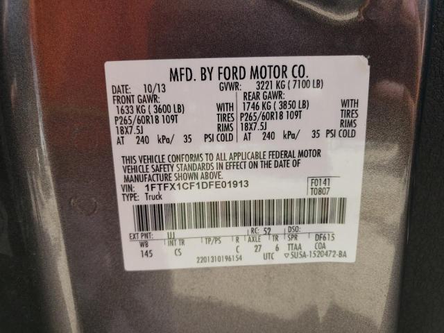 1FTFX1CF1DFE01913 | 2013 Ford f150 super cab