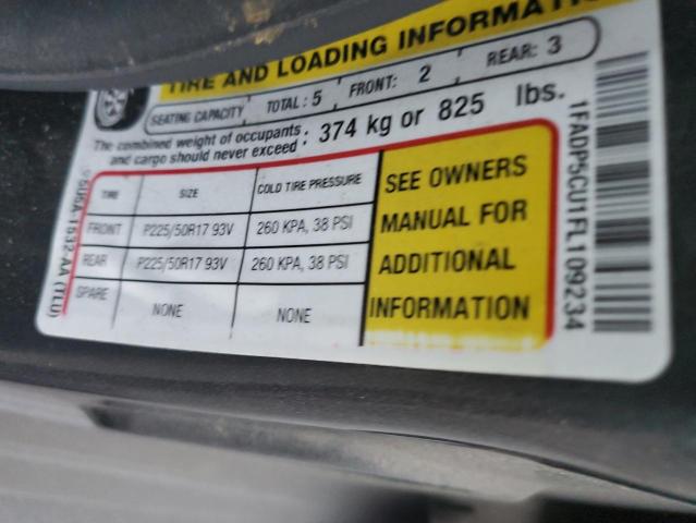 1FADP5CU1FL109234 Ford C-max Premium Sel