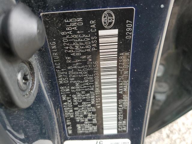 2021 TOYOTA CAMRY SE - 4T1S11BK8MU037656