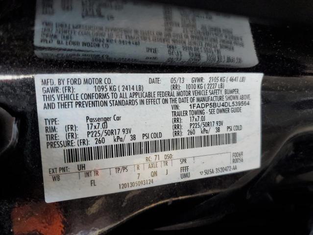 1FADP5BU4DL539564 2013 Ford C-Max Sel