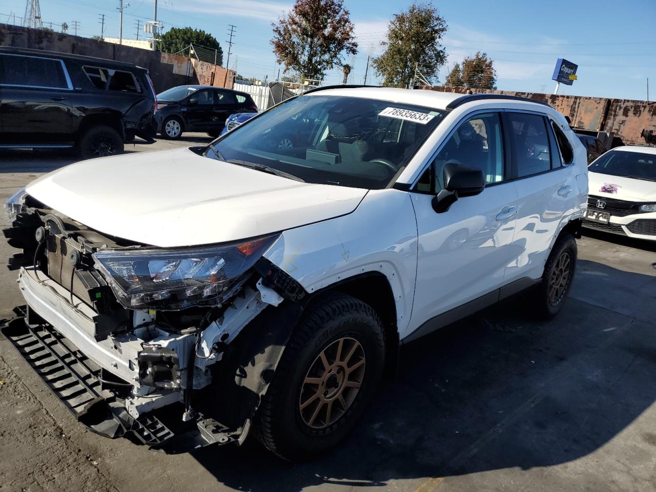 2T3H1RFV5LW098448 2020 Toyota Rav4 Le