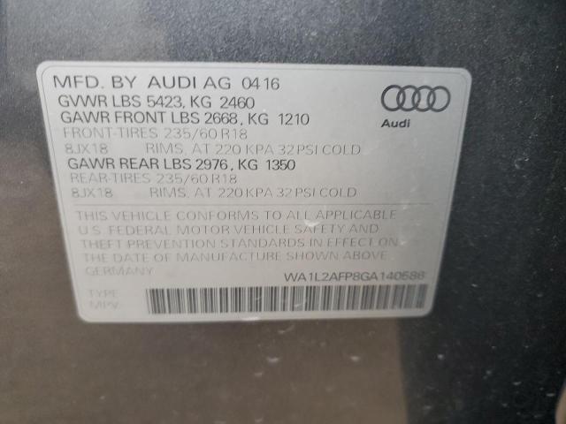 WA1L2AFP8GA140586 2016 AUDI Q5 - Image 13