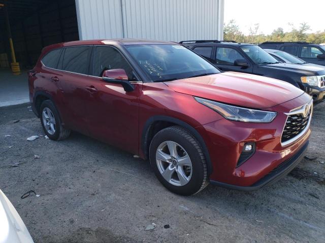 VIN 5TDZZRAH5MS074409 2021 Toyota Highlander, L no.4