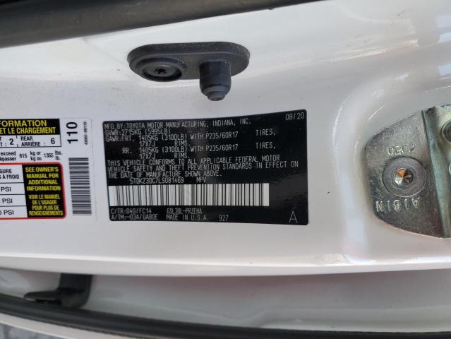 5TDKZ3DC7LS081469 | 2020 TOYOTA SIENNA LE