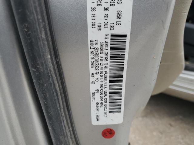 2C4RDGCG1CR333170 2012 Dodge Grand Caravan Sxt