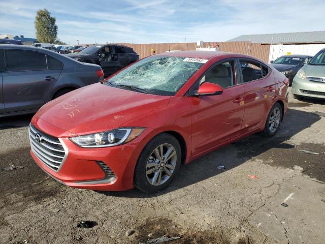 Lot #2469431235 2017 HYUNDAI ELANTRA SE salvage car