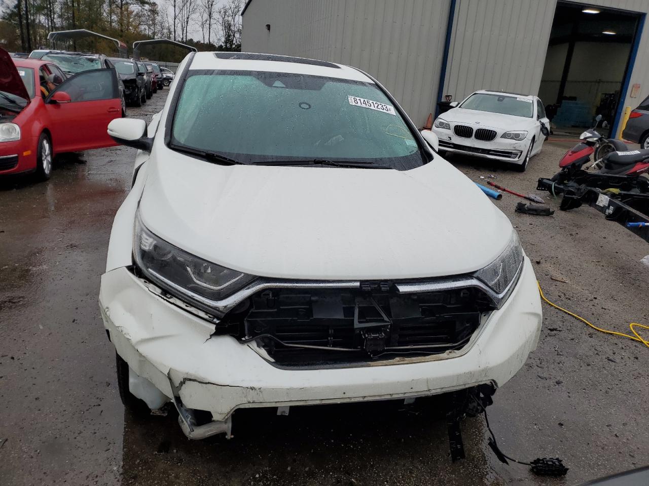 2018 Honda Cr-V Ex vin: 2HKRW1H59JH509116