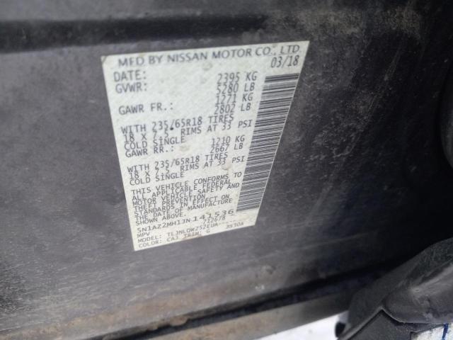2018 NISSAN MURANO S - 5N1AZ2MH1JN141536
